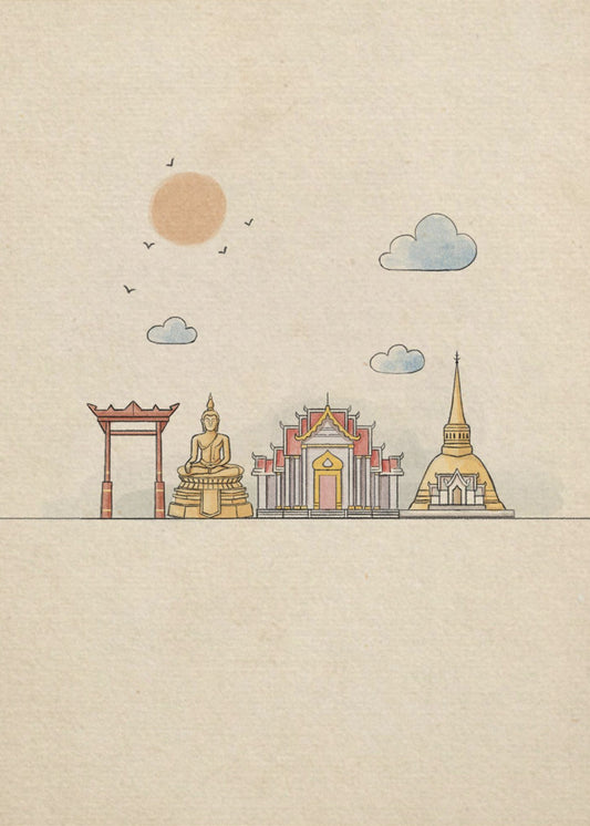 Fantastiska Bangkok | Canvastavla