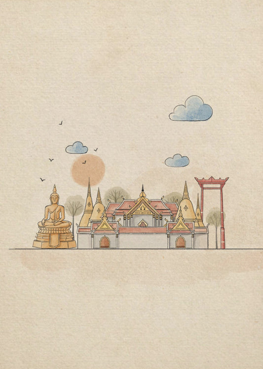 Fantastiska Bangkok | Canvastavla