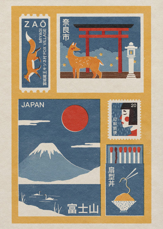 Japanskt efemera | Canvas