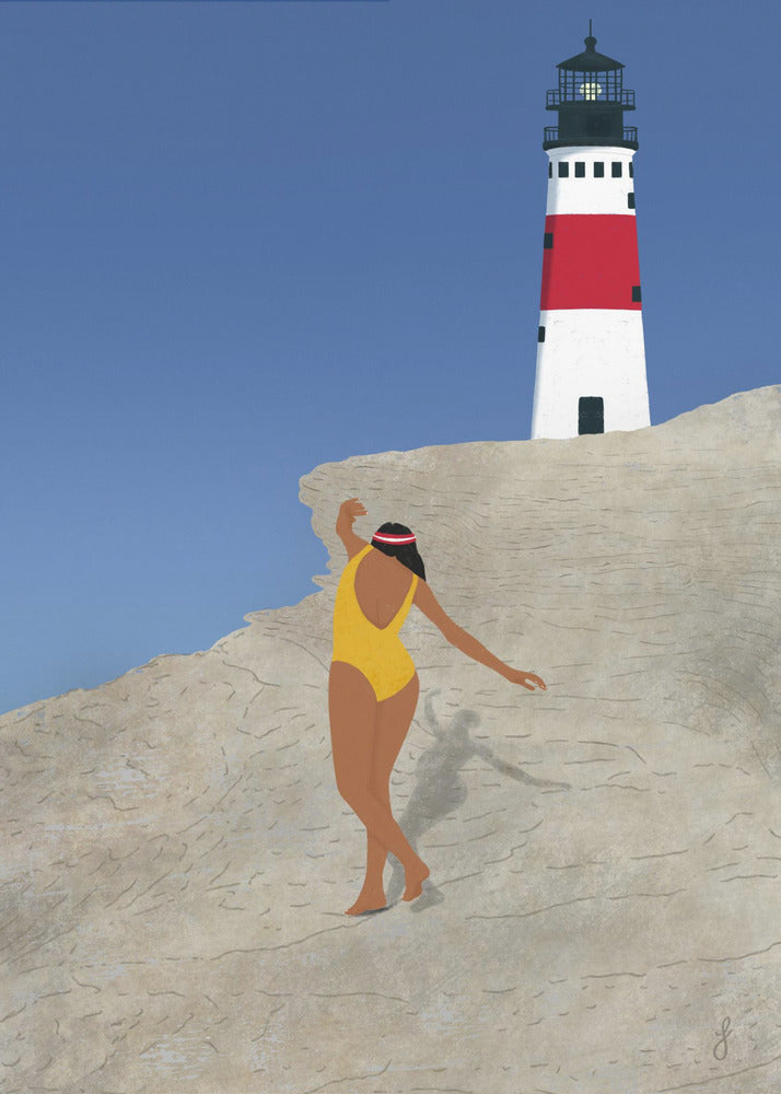 La mia spiaggia | Stampe su Tela