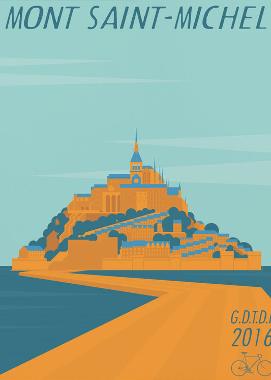 Mont Saint Michel | Canvastavla