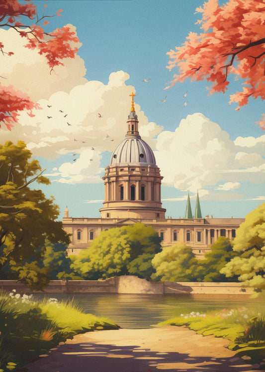 Oxford Resekonst | Canvastavla
