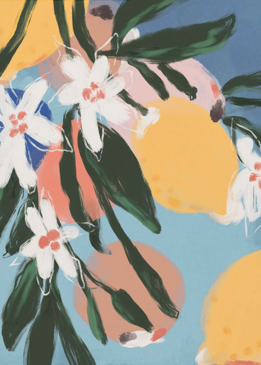 Citronblomsbris | Poster
