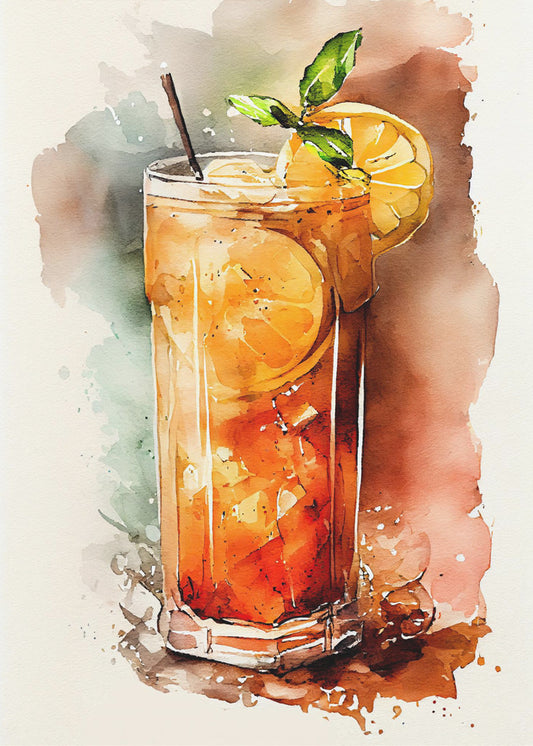 Drycker med cocktail | Poster