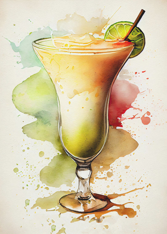 Drycker med cocktail | Poster