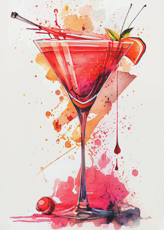 Drycker med cocktail | Poster