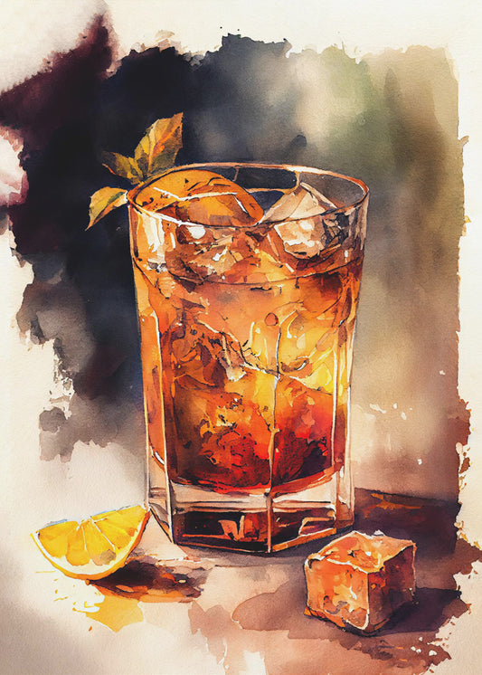 Drycker med cocktail | Poster
