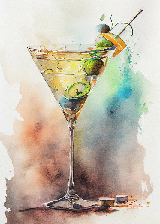 Drycker med cocktail | Poster