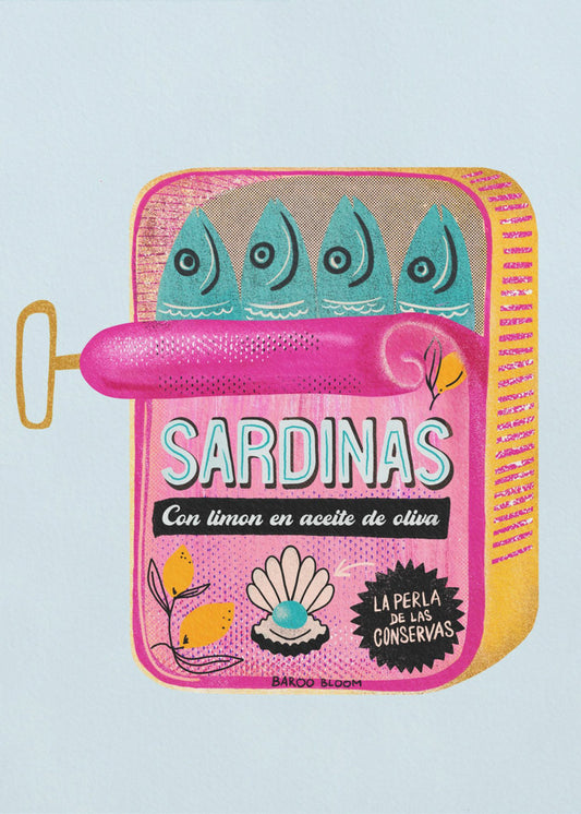 Sardiner i plåtburk | Canvas