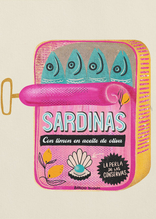 Sardiner i plåtburk | Canvas