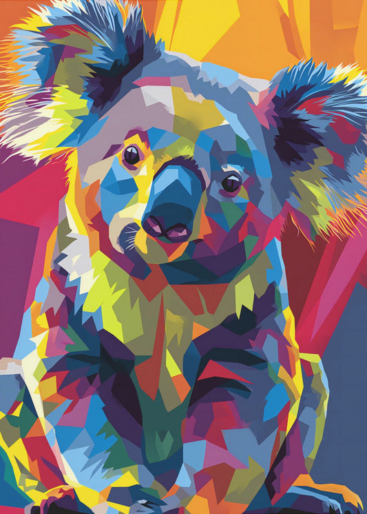 Koala WPAP | Canvas