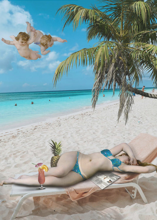 Venus på stranden | Poster