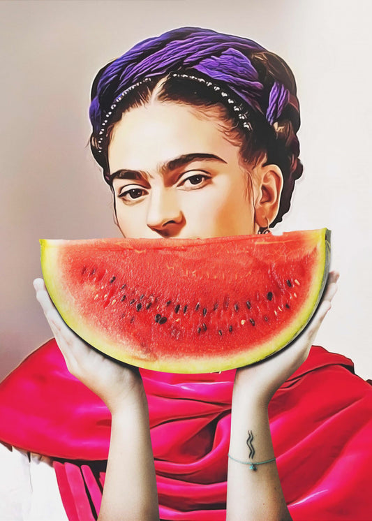 Vattenmelon Frida | Poster