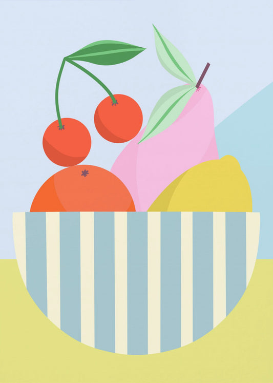 Obstschale | Leinwand