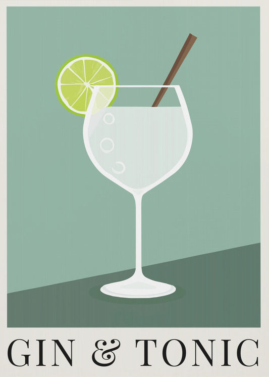 Gin &amp; Tonic | Poster