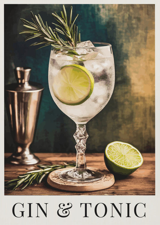 Gin &amp; Tonic | Poster
