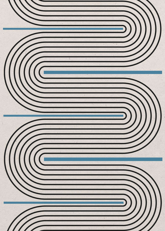 Modern Contemporary Balance No.4 | Poster