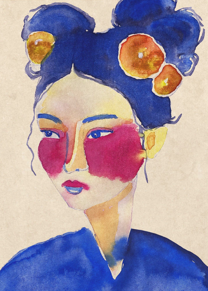 Asiatisk tjej | Poster