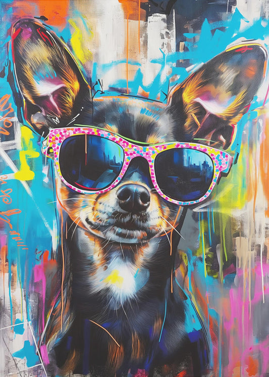 Stygg flicka | Canvas