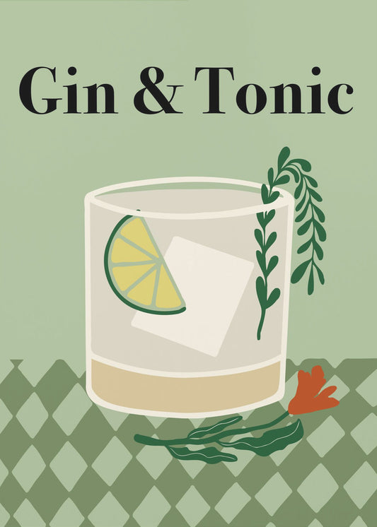 Gin &amp; Tonic | Poster