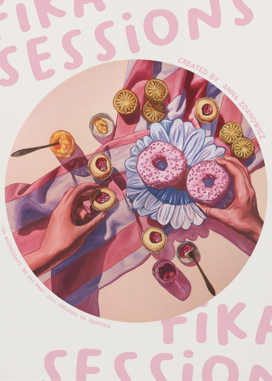 På onsdagar äter vi rosa | Poster