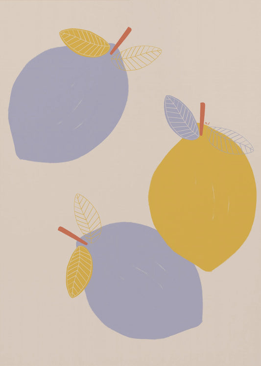 Citroner | Canvastavla