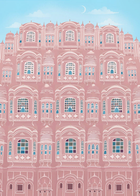 Jaipur, Indien | Canvastavla