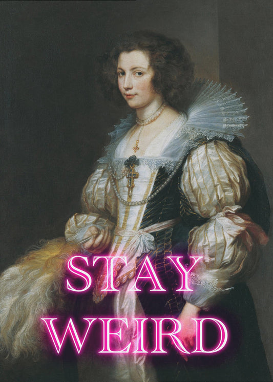 Stayweird Ratioiso | Affisch