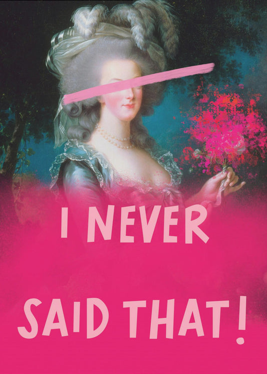 NeversaidThat Ratioiso | Affisch