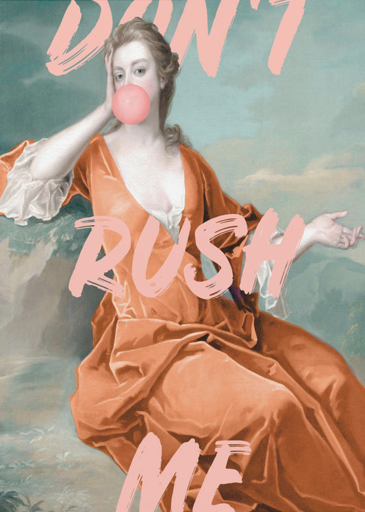 Dontrushmeorange Ratio2x3 | Affisch