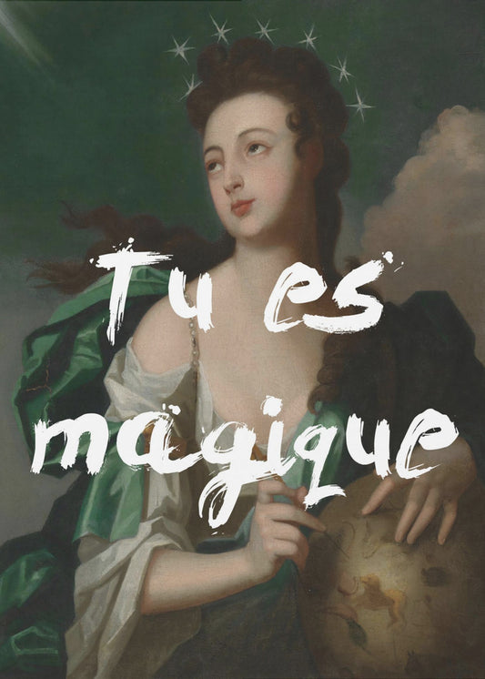 Tuesmagiquewhite Ratioiso | Affisch