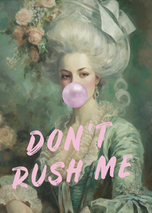 Marie Antoinette - Skynda dig inte | Poster