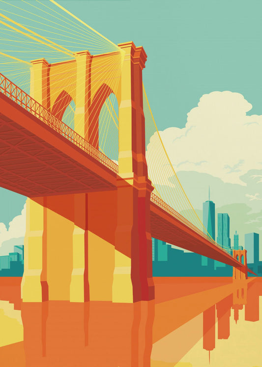 New York Brooklyn Bridge | Canvastavla
