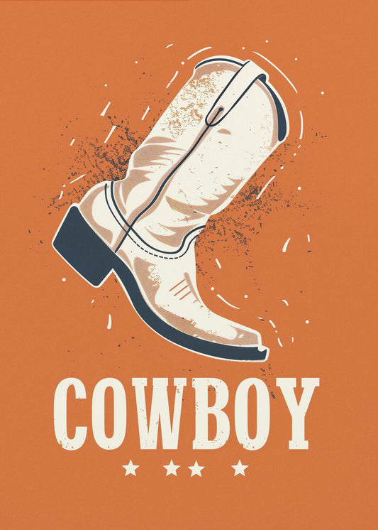 Cowboystövlar Vintage | Canvas