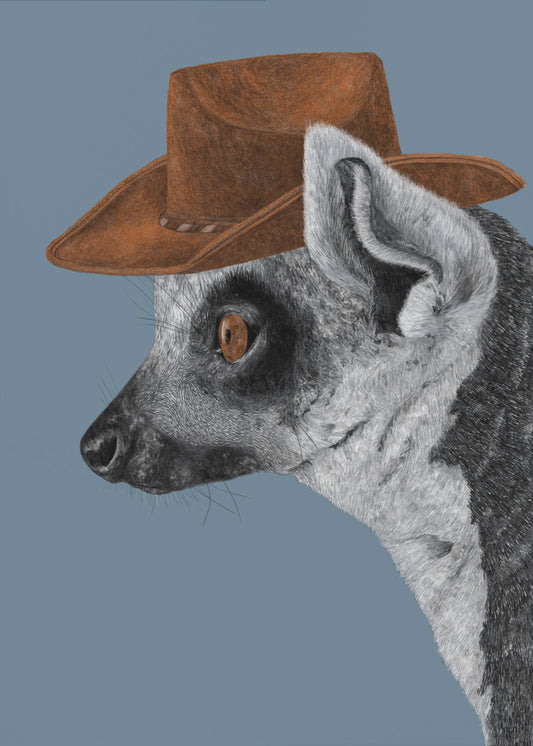 Felix Cowboylemuren | Canvastavla