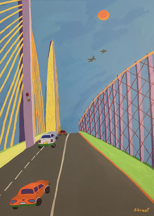 Körning över Sunshine Skyway-bron | Canvas