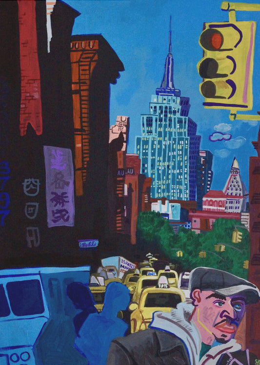 Bowery Shadow | Canvas