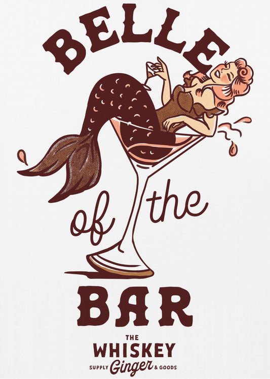Belle Of The Bar Sjöjungfru Pin Up Art | Poster