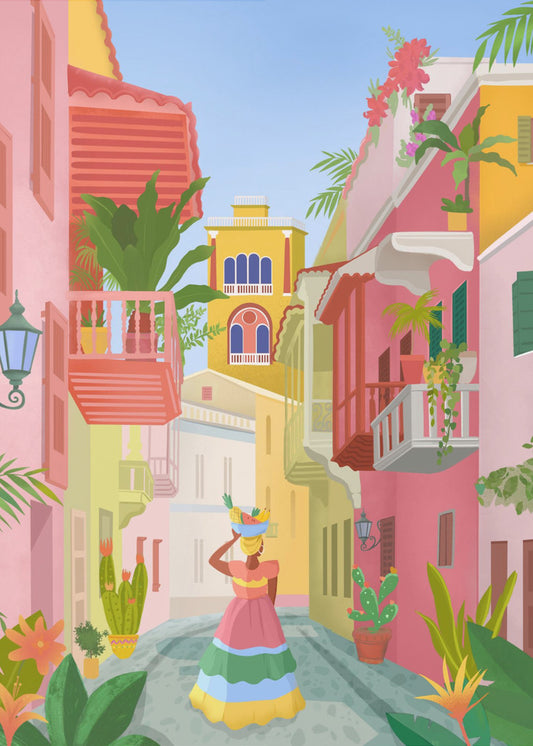 Cartagena, Colombia | Canvastavla