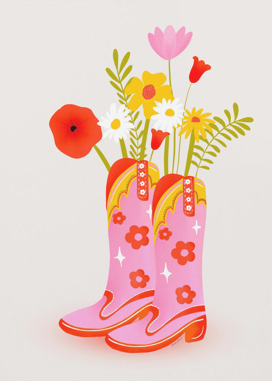 Cowgirl-stövlar | Canvas