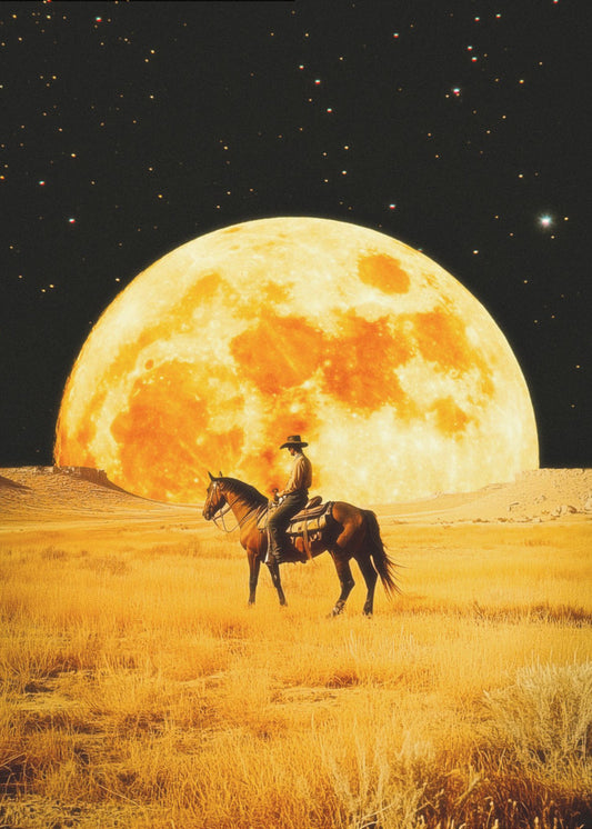 Måncowboy | Canvas