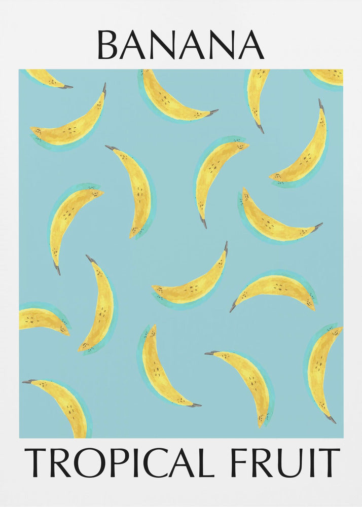 Banan Tropisk Frukt | Poster