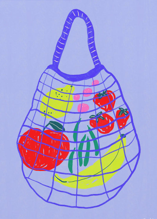 Shoppingväska Blå | Canvas