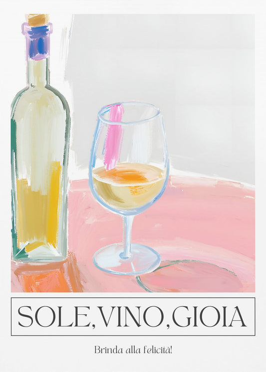 Tunga, vin, gioia | Poster