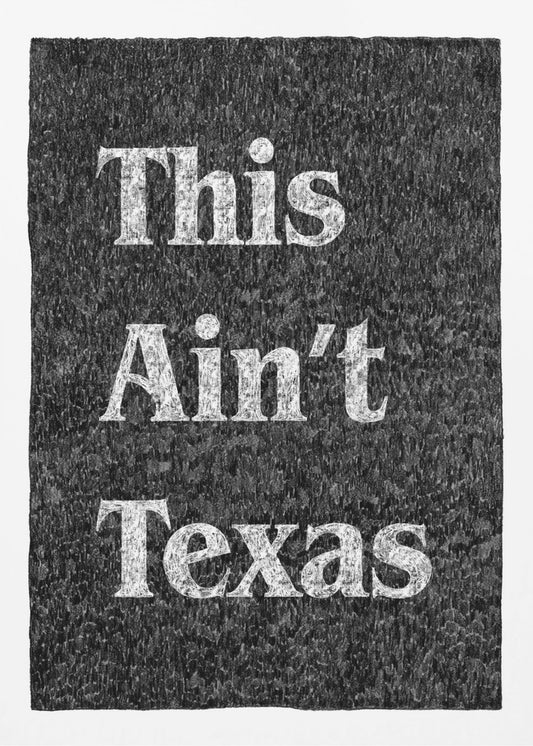 Detta är inte Texas | Canvastavla
