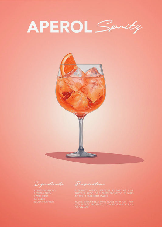 Aperol Spritz-recept | Poster