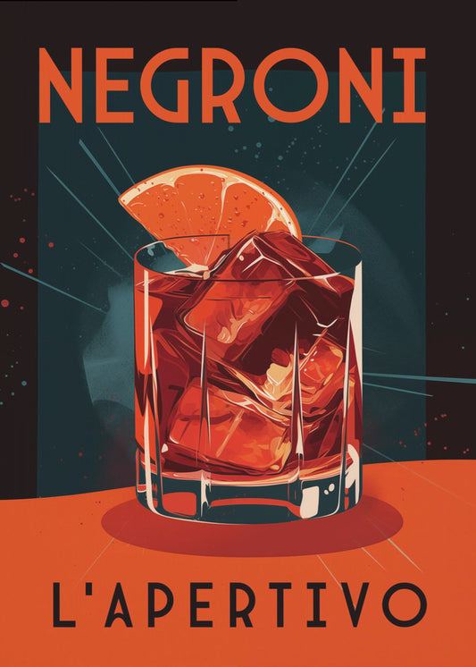 Negroni L'Apertivo | Poster