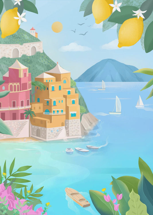 Portofino, Italien | Canvastavla