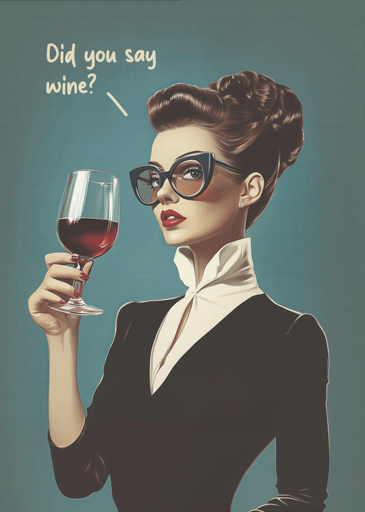 Sa du vin | Poster