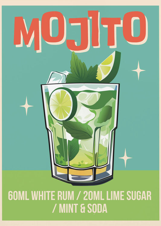 Mojito Cocktail | Poster